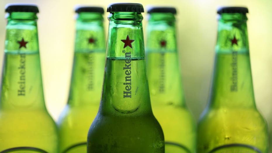 Heineken bottles