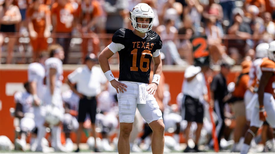 Arch Manning at the Spring Game