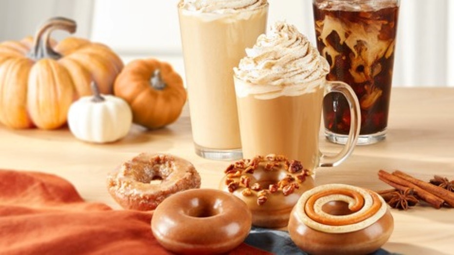 Krispy Kreme fall donuts