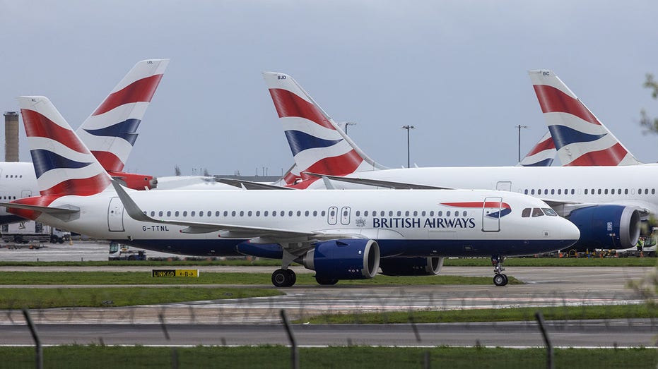 British Airways planes in London