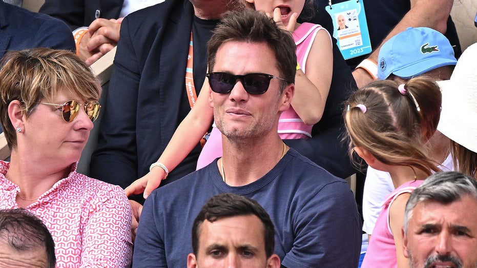 Tom Brady at Roland Garros