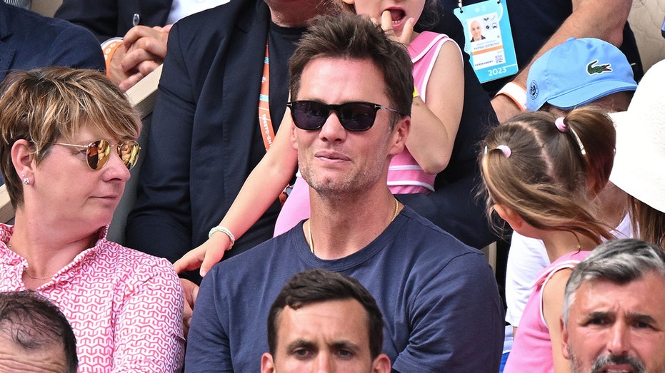 Tom Brady at Roland Garros