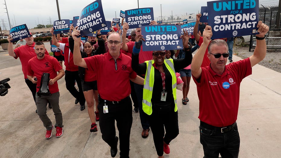 UAW Strike Shawn Fain