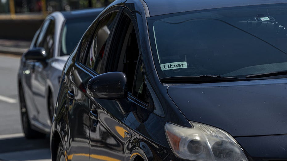 Uber vehicle in California