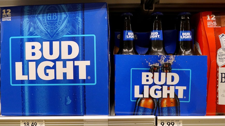 Bud Light on store shelf