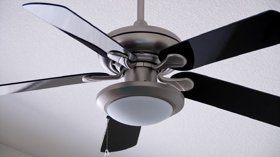ceiling fan in home
