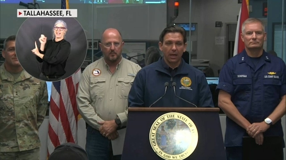 DeSantis Idalia presser