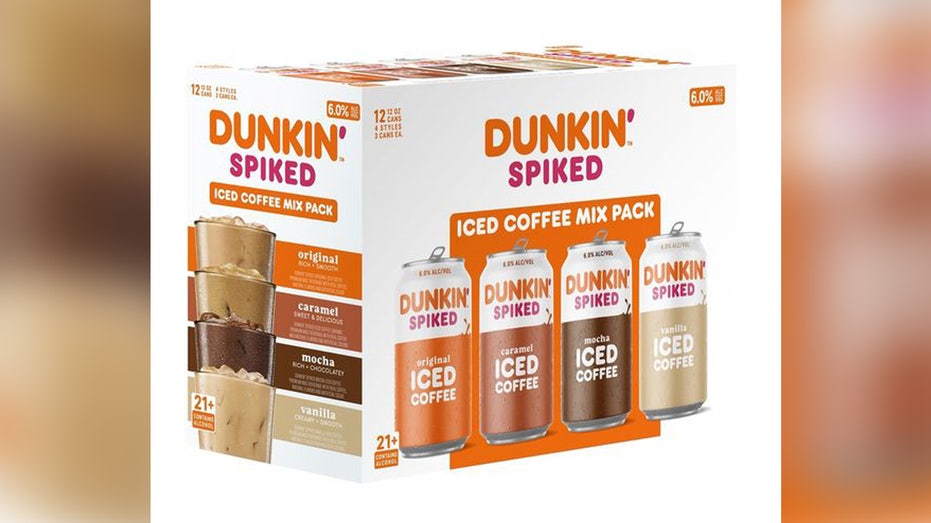 Picture of box of spiked iced coffee