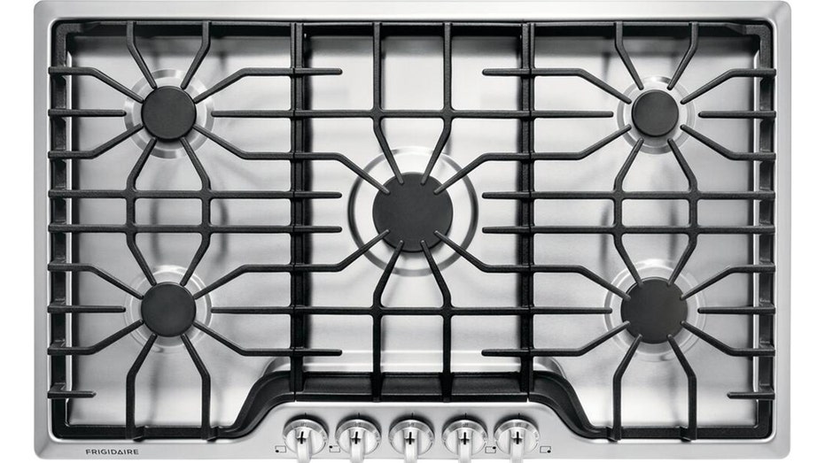 Five-burner Frigidaire cooktop that's been recalled