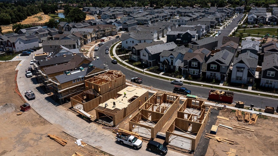 new homes being build in Sacramento, California
