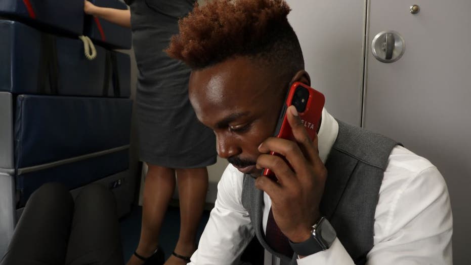 Delta flight attendant