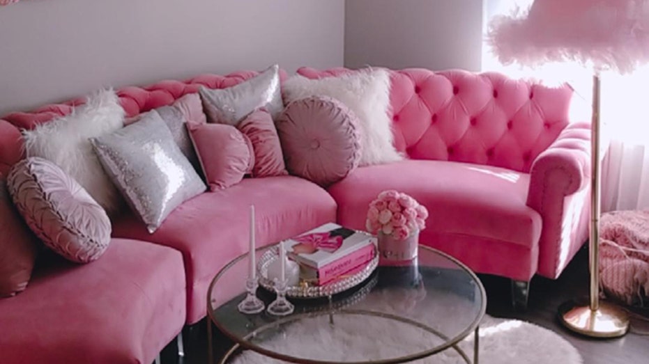 Girly couches clearance