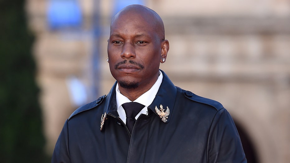 Tyrese Gibson attends Fast & Furious film premiere in Italy