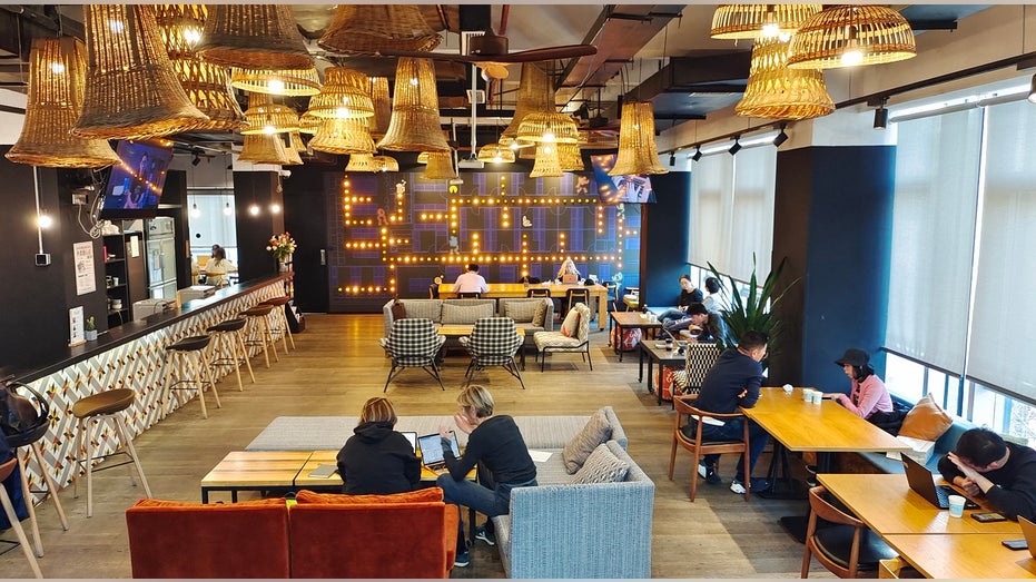 WeWork office in shanghai