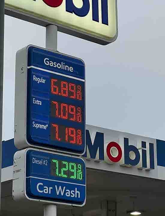 California gas prices nearing 7 a gallon at some pumps Fox Business