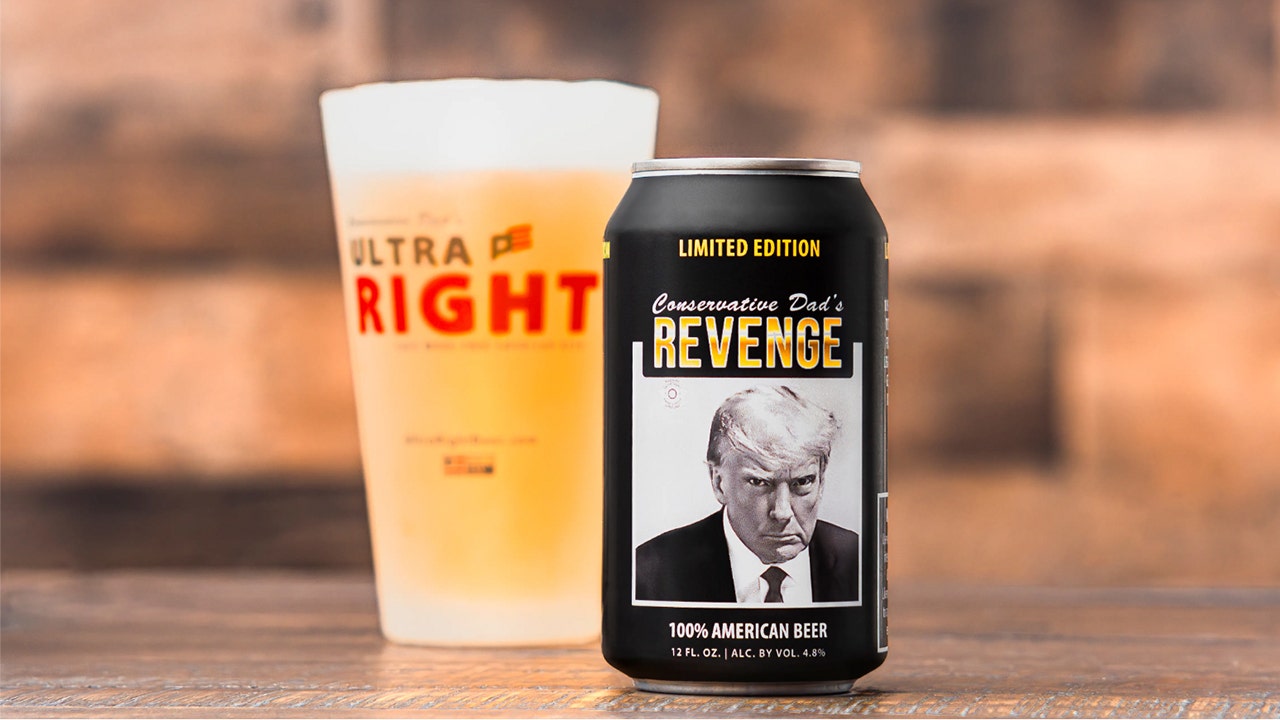 
                            Ultra Right CEO reveals 'record-breaking' sales on limited-edition beer can featuring Trump's mugshot