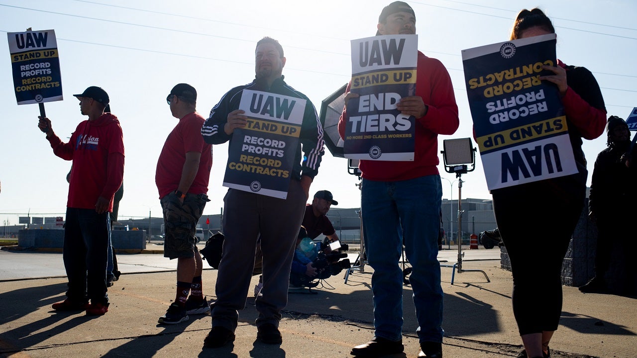 Ford, GM and Stellantis respond to UAW strike