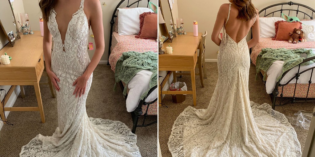 Thrift shop hot sale wedding dress