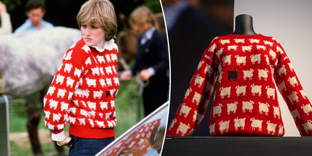 Princess Diana's 'black sheep' sweater sets record by selling for $1.1M - Vimarsana News
