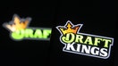 In this photo illustration a DraftKings logo, of the U.S. daily fantasy sports contest and sports betting operator, is seen on a mobile phone screen.