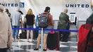 Travelers wait in line at the United Airlines bag drop at O'Hare International Airport ahead of the Labor Day holiday weekend in Chicago, Illinois, US, on Friday, Sept. 1, 2023. According to AAA booking data, flights, hotels, rental cars, and cruises shows that Labor Day weekend travel is up 4 percent domestically and up 44% internationally. Photographer: Taylor Glascock/Bloomberg via Getty Images - Fox Business News
