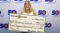Maryland woman on 'winning streak' after claiming back-to-back lottery prizes