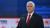 Mike Pence's one liner falls flat, gets little audience reaction