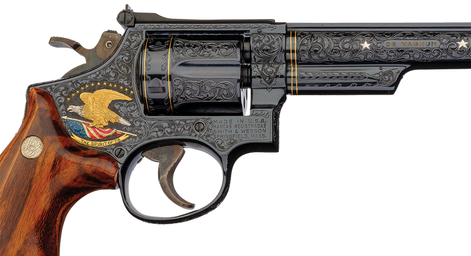right side of elvis revolver