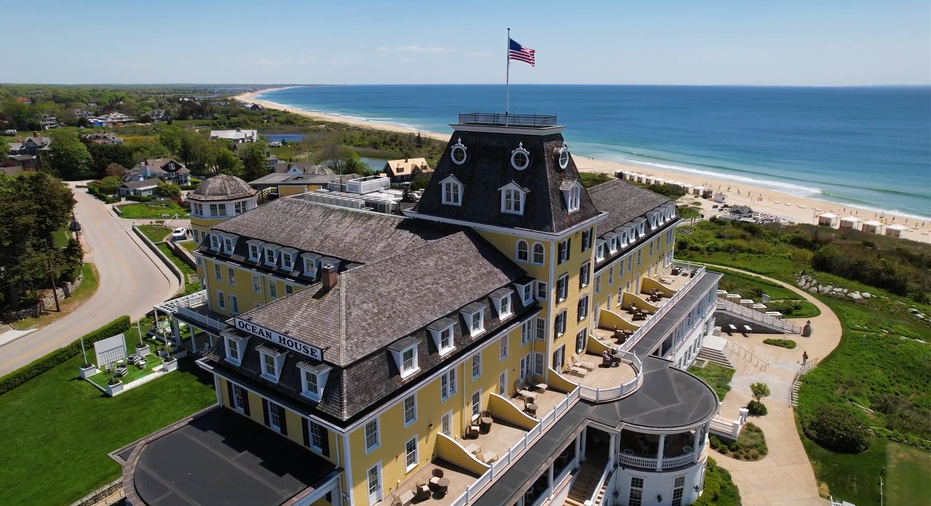 ocean house aerial