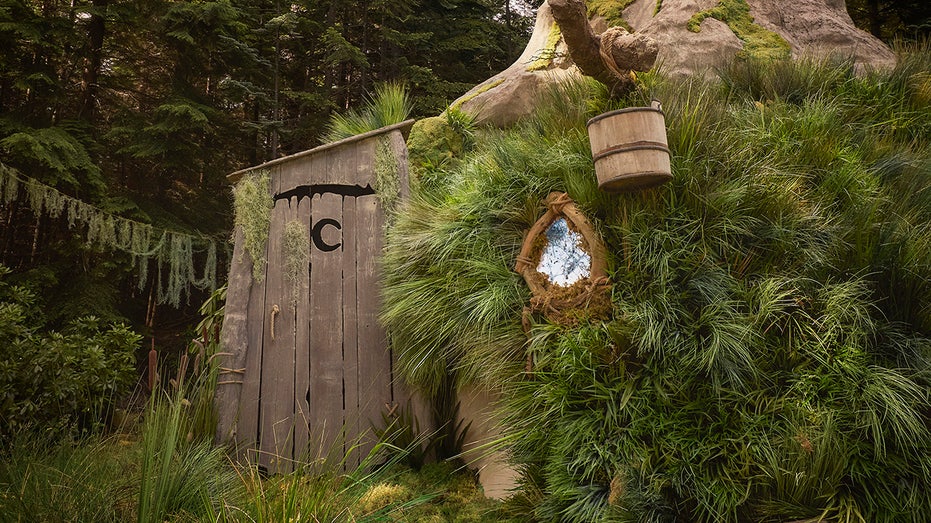 Shrek's outhouse