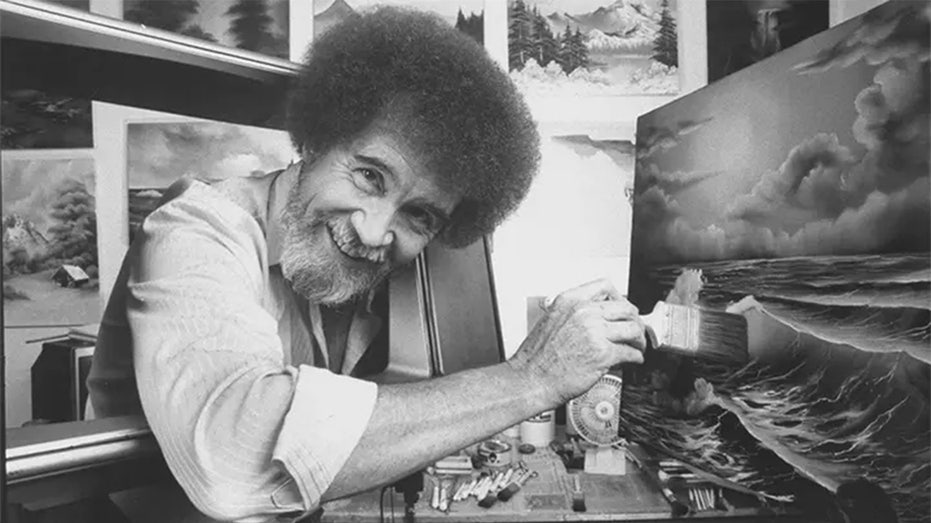 Happy Accidents': Exhibit of Bob Ross paintings set to open - WTOP