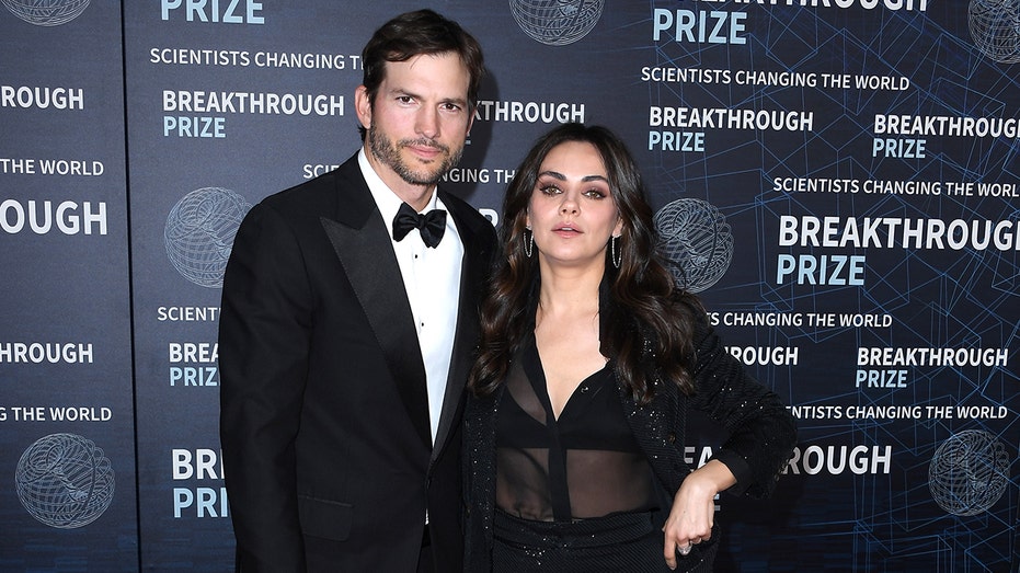 Ashton Kutcher and Mila Kunis in Los Angeles