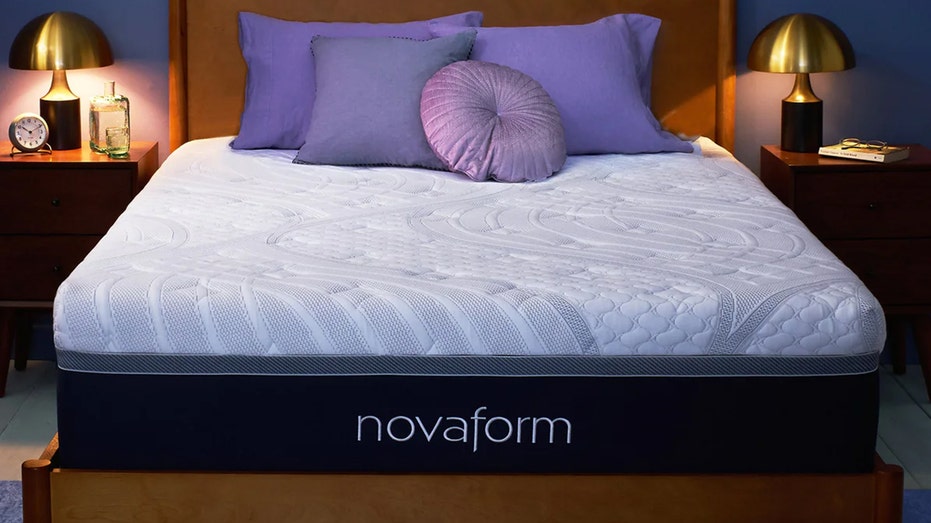 A photo of the mattress