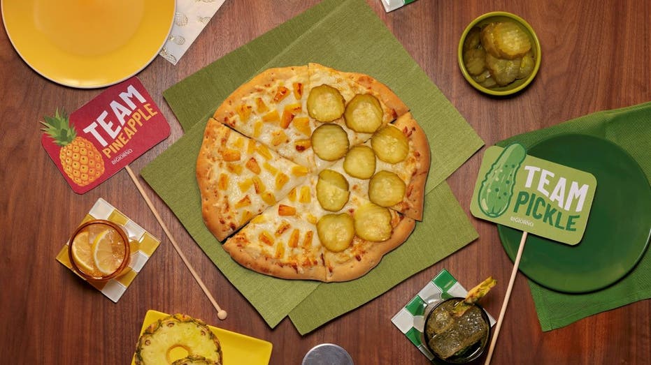 Pineapple Pickle Pizza
