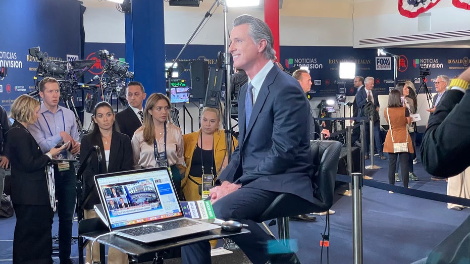 Gavin Newsom is the Biden campaign's top surrogate at the second GOP presidential debate