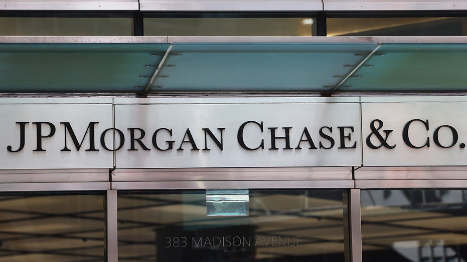 JPMorgan Chase placard