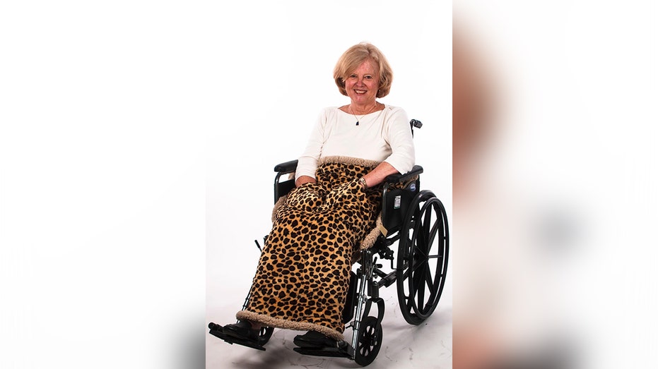 Granny Jo blanket for wheelchair use