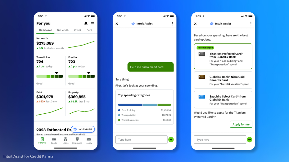 Intuit Credit Karma AI Financial Assistant