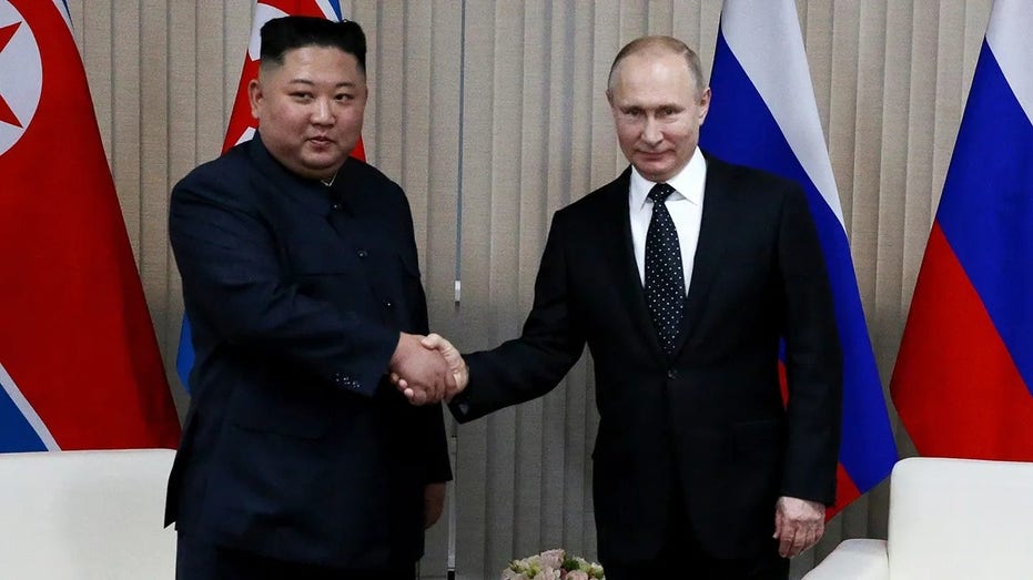 Russian President Vladimir Putin receives North Korean Leader Kim Jong-un in Vladivostok