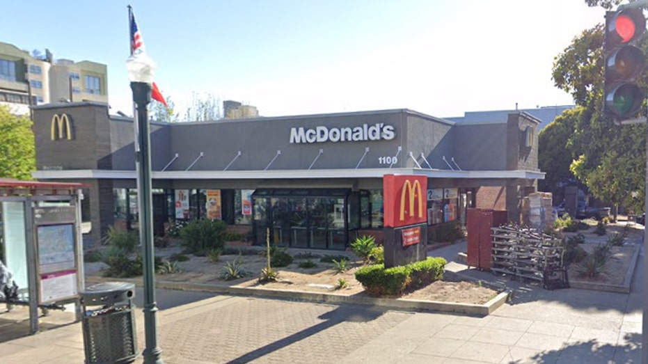 Fillmore Street McDonald's in San Francisco, California.