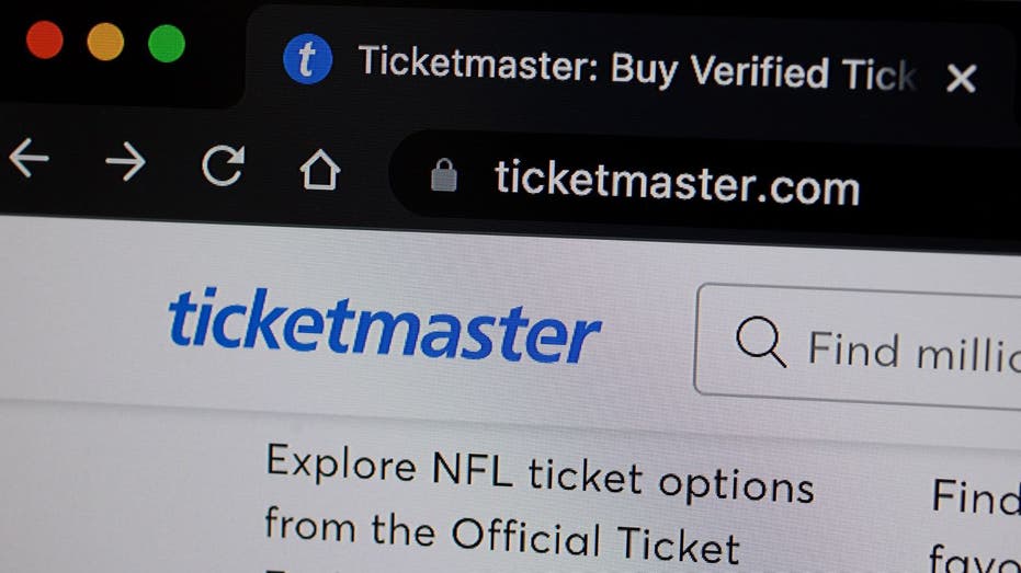 Ticketmaster Website