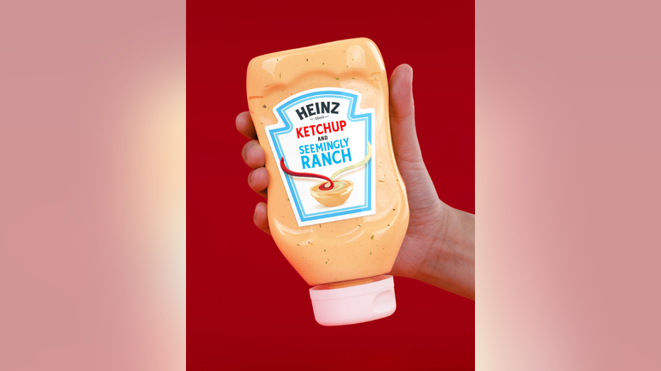 Ketchup and Seemingly Ranch bottle
