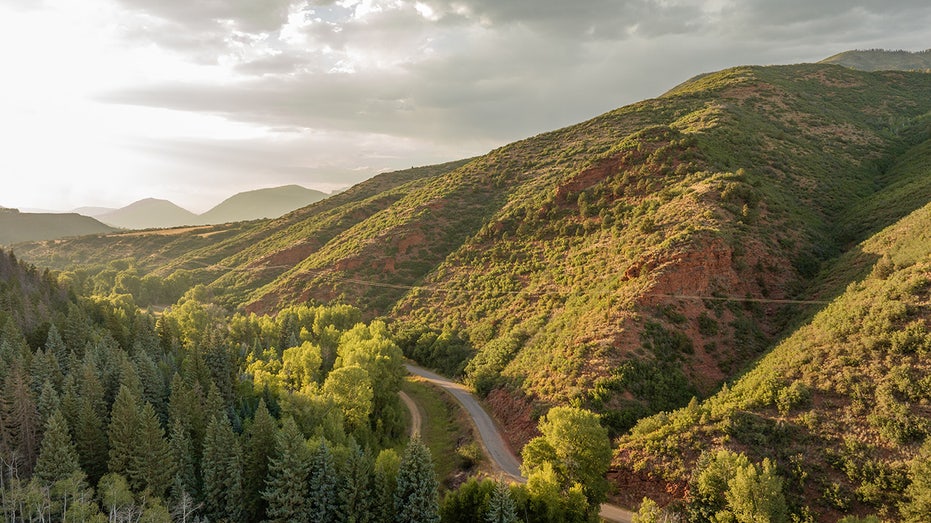 View of Aspen landscape