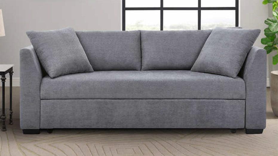 Costco sofa from the front