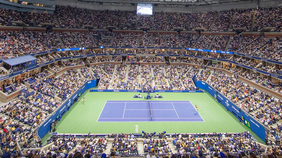 inside of ashe stadium