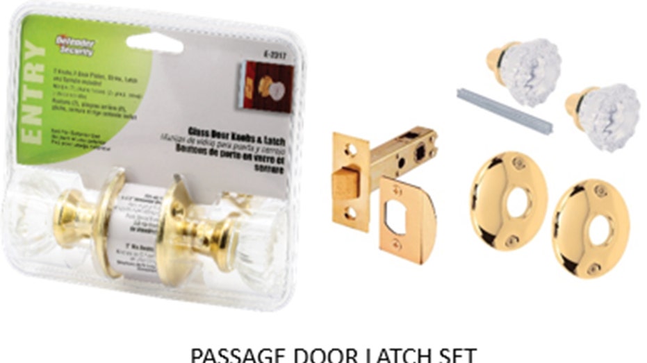 A recalled doorknob