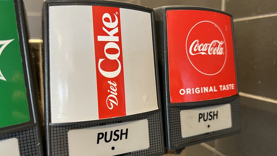 Coca Cola soda fountain