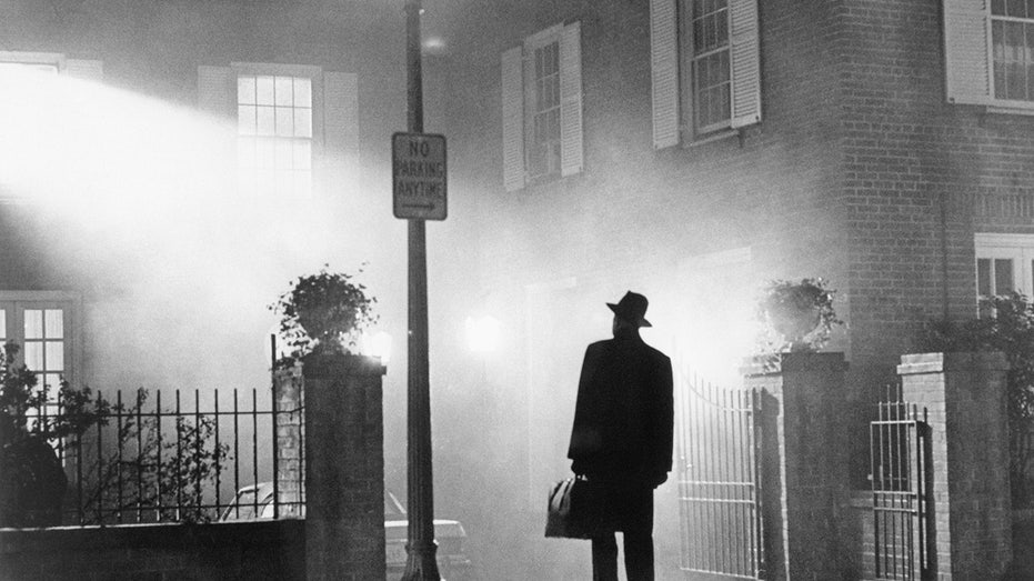 A still from 1973's The Exorcist