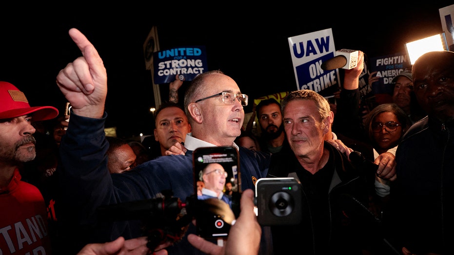 UAW president Shawn Fain