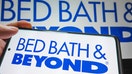 CHINA - 2023/08/03: In this photo illustration, the Bed Bath &amp;amp; Beyond logo is displayed on the screen of a smartphone. (Photo Illustration by Sheldon Cooper/SOPA Images/LightRocket via Getty Images)